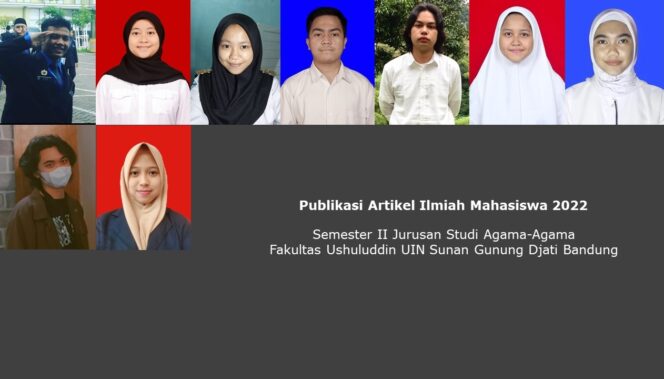 
 9 Publikasi Artikel Ilmiah Mahasiswa Semester II Jurusan Studi Agama-Agama UIN Bandung