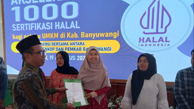 
 Top! 5.150 UMK di Banyuwangi Sudah Bersertifikat Halal